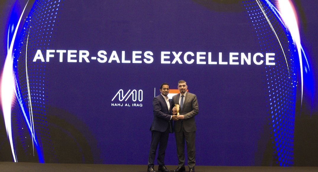 نهج العراق تحصد جائزة التميّز في خدمات ما بعد البيع من GWM